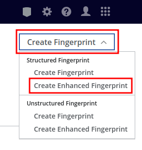 Create Enhanced Fingerprint